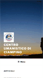 Mobile Screenshot of centroumanistico.it